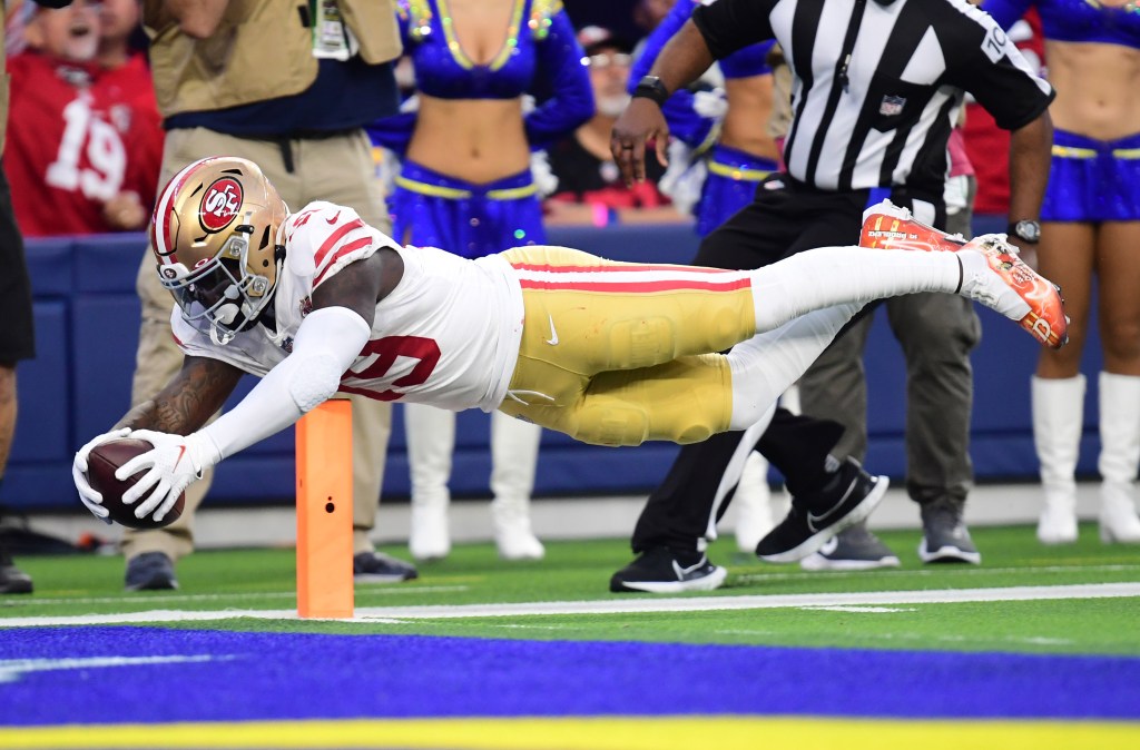 Deebo Samuel’s incredible 2021 season puts him in a class of his&nbsp;own