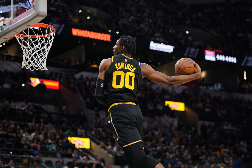 Steve Kerr: Jonathan Kuminga primed to ‘make an impact’ in NBA&nbsp;Playoffs