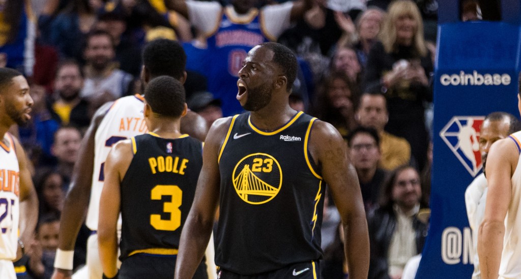 Warriors clinch playoffs, Draymond Green says ‘we ain’t done&nbsp;yet’