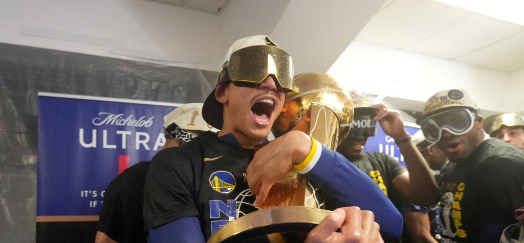 Warriors cap NBA’s 75th season with victory, official NBA Victory Goggles by Matador&nbsp;Project